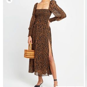 Classic Smocked Maxi Dress